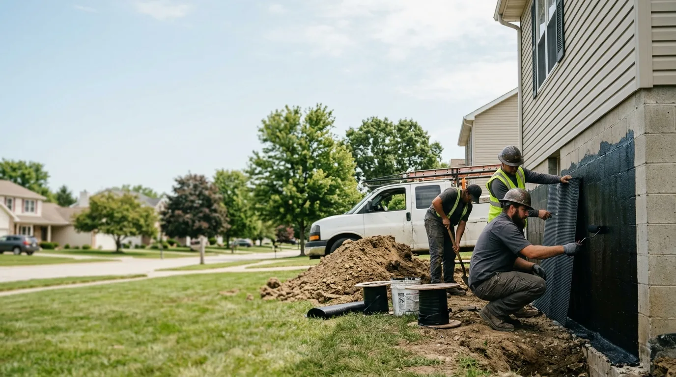 Basement Waterproofing in Xenia, OH near me